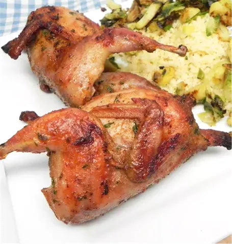 Easy Grilled Quail