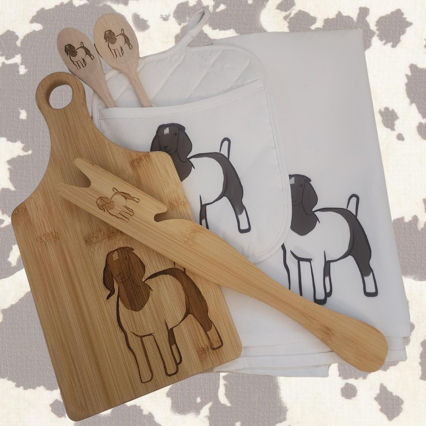 Pre-Made Buyer’s Gift Basket - Medium | 4H & FFA Livestock Auction Thank You Gift | Custom Animal Design