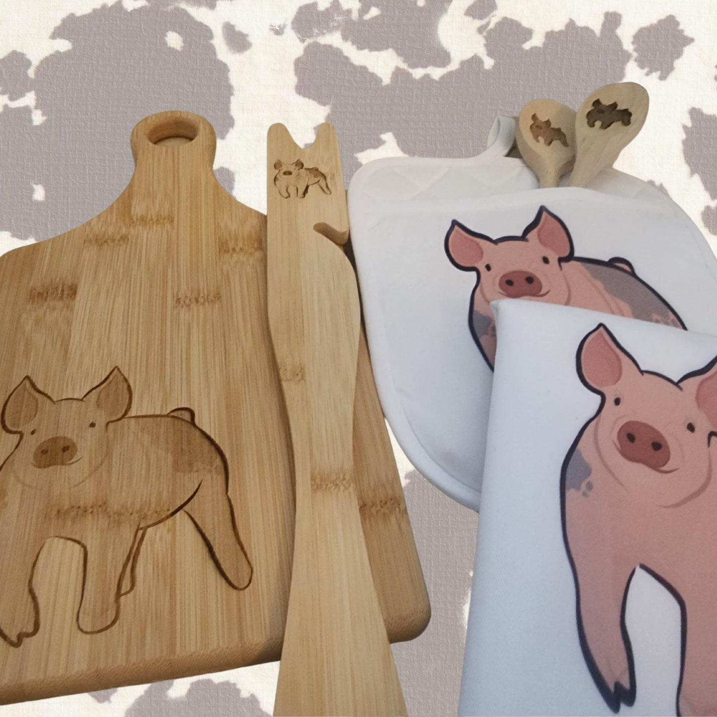 Pre-Made Buyer’s Gift Basket - Medium | 4H & FFA Livestock Auction Thank You Gift | Custom Animal Design