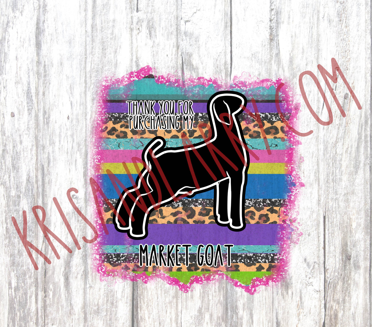 TUMBLER - Buyer's Thank You Gift - Serape Livestock, Market Goat, Market Lamb, Market Swine, Market Steer