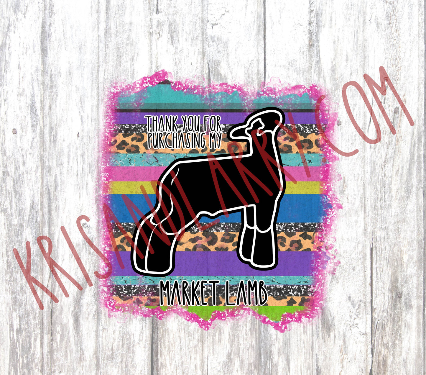 TUMBLER - Buyer's Thank You Gift - Serape Livestock, Market Goat, Market Lamb, Market Swine, Market Steer