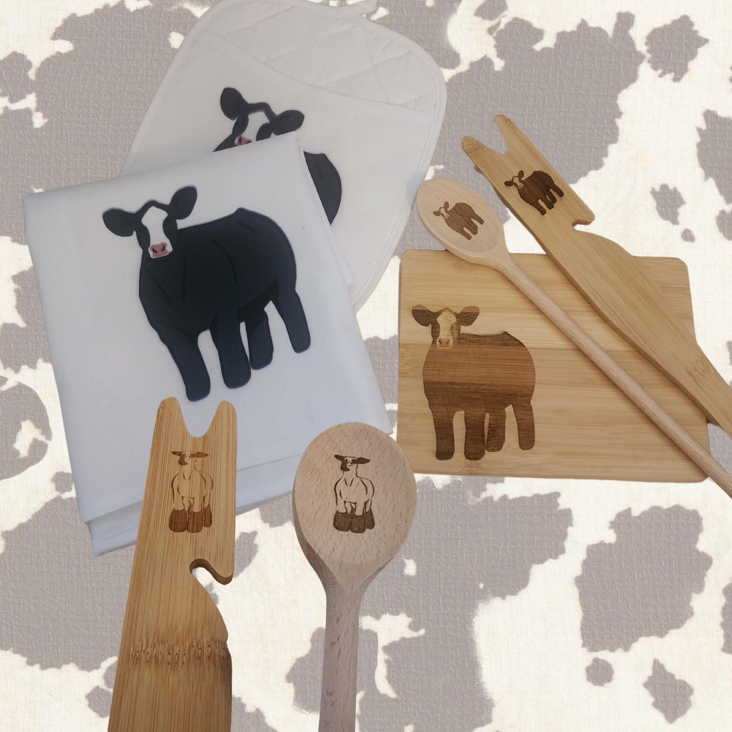 Pre-Made Buyer’s Gift Basket - Medium | 4H & FFA Livestock Auction Thank You Gift | Custom Animal Design