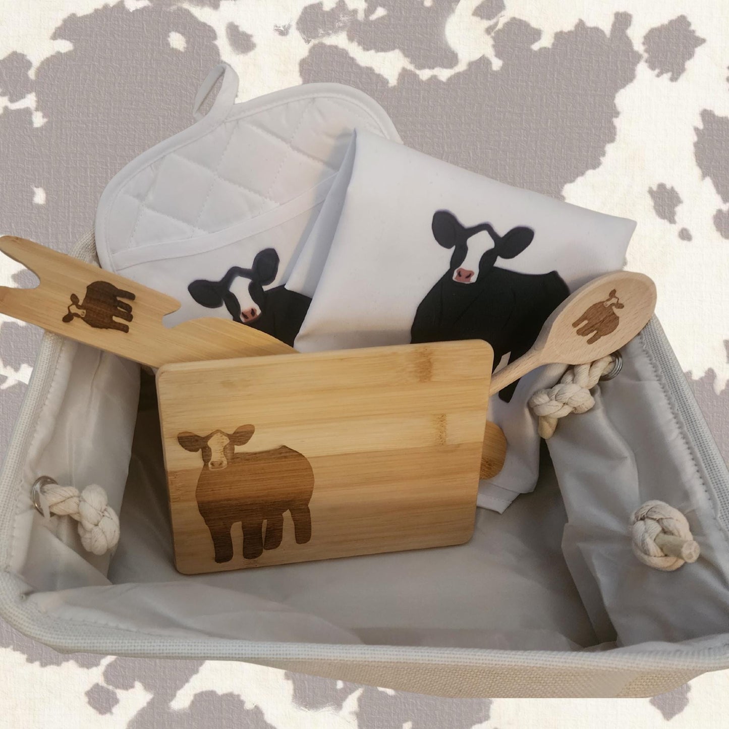 Pre-Made Buyer’s Gift Basket - Small | 4H & FFA Livestock Auction Thank You Gift | Custom Animal Design