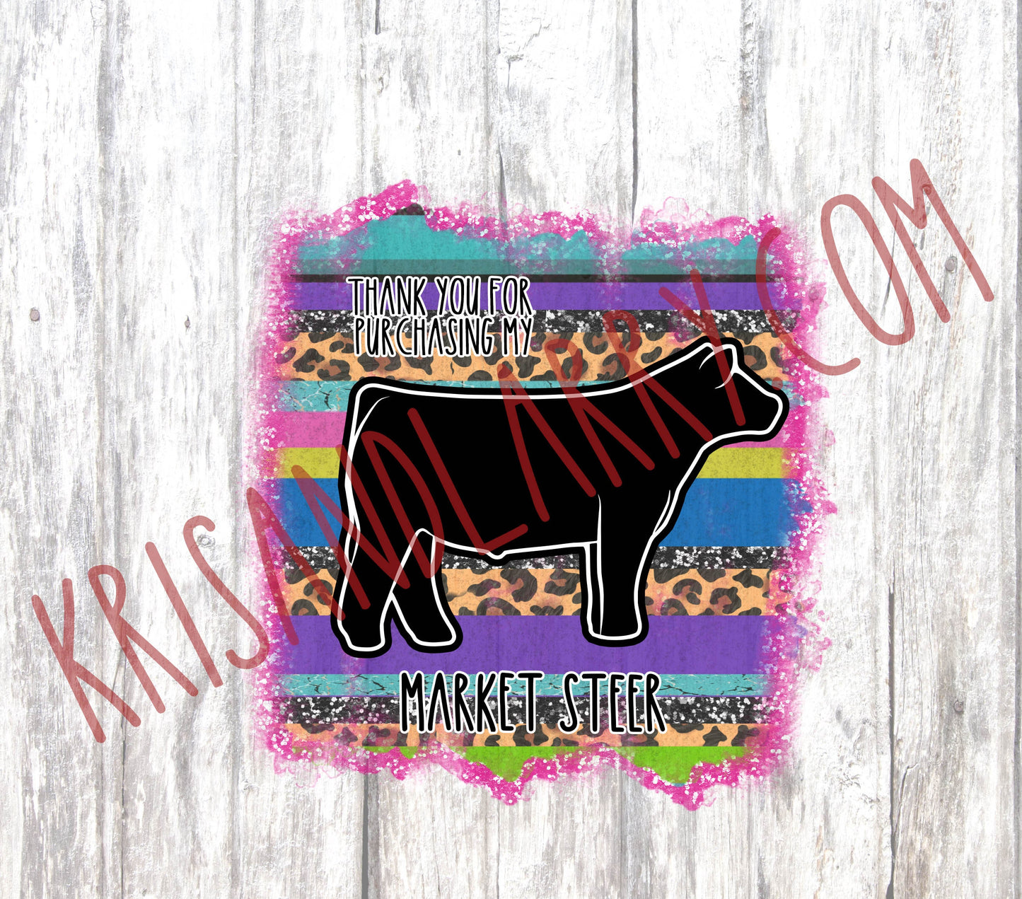TUMBLER - Buyer's Thank You Gift - Serape Livestock, Market Goat, Market Lamb, Market Swine, Market Steer