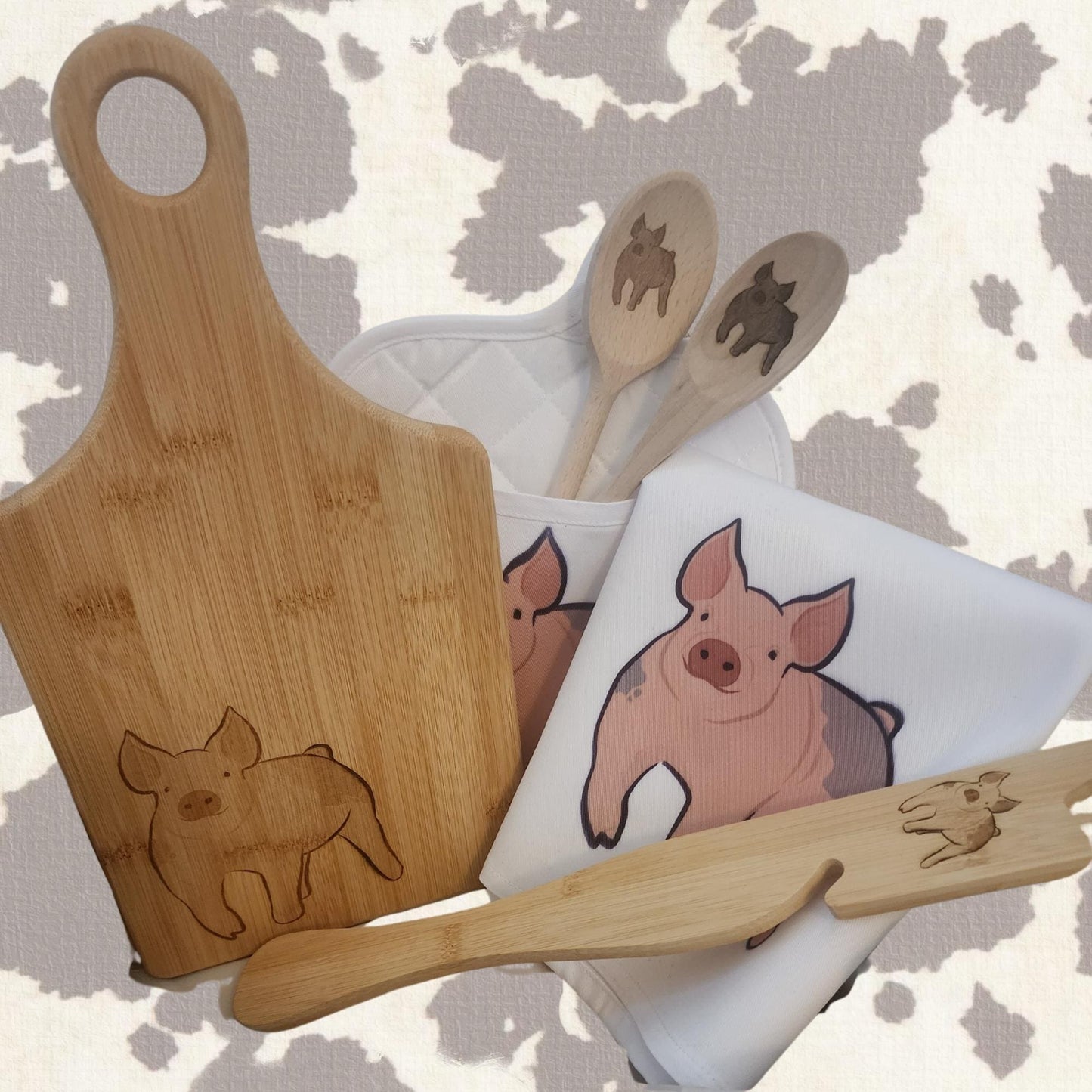 Pre-Made Buyer’s Gift Basket - Small | 4H & FFA Livestock Auction Thank You Gift | Custom Animal Design