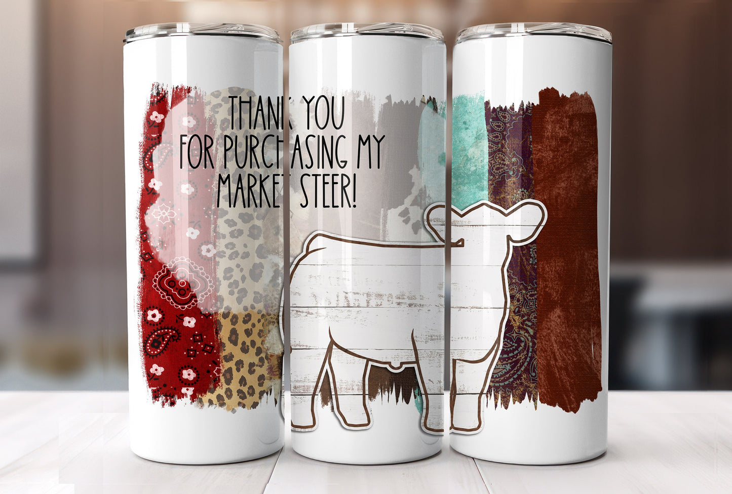 Pig - Thank you Buyers gift Livestock Show swine, market hog, pig with Barn wood Tumbler Sublimation file - DIGITAL FILE, PNG