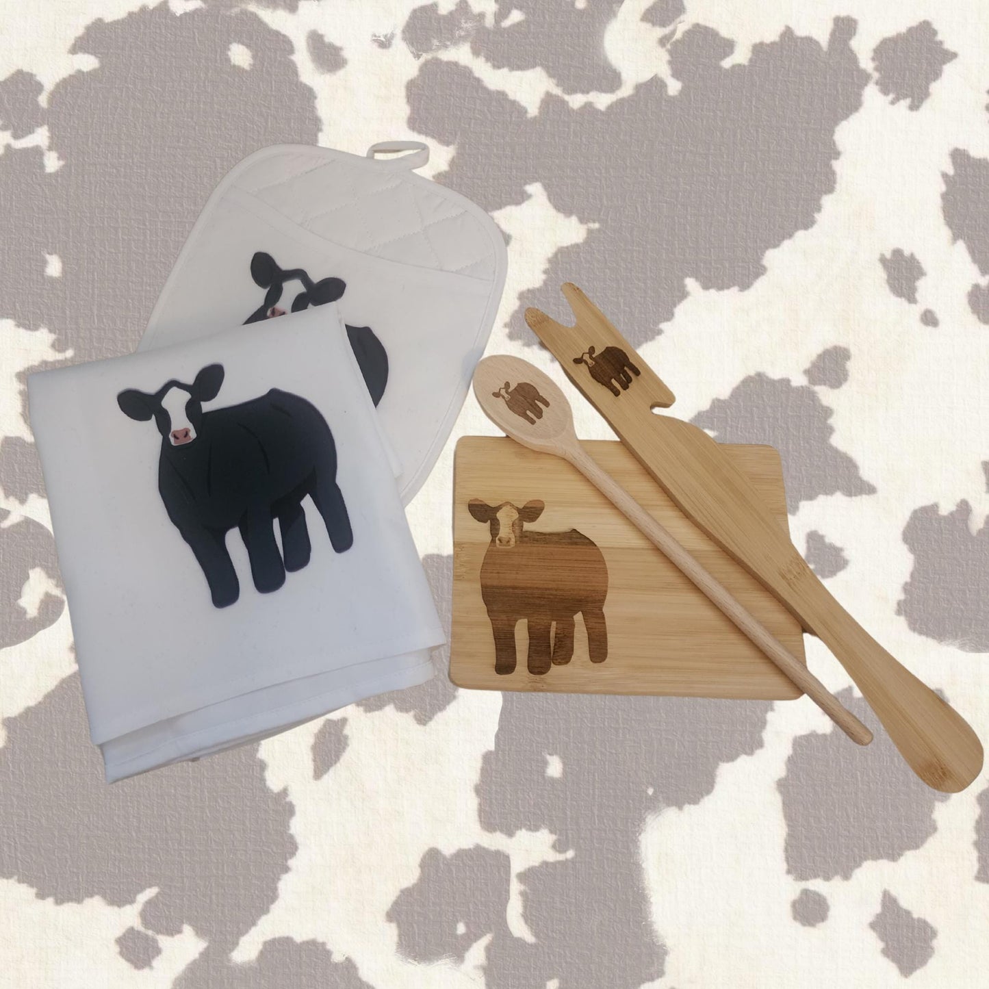 Pre-Made Buyer’s Gift Basket - Small | 4H & FFA Livestock Auction Thank You Gift | Custom Animal Design