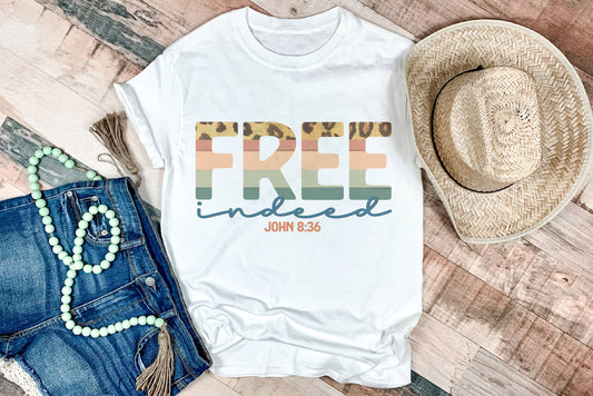 Free Indeed Christian Tee-shirt