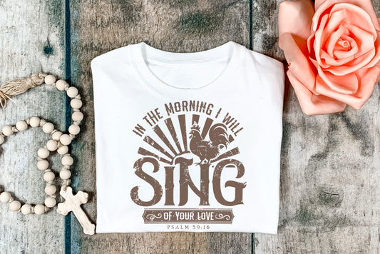 in the Morning Christian Tee-shirt