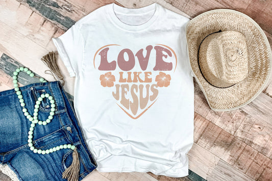Love Like Jesus Christian Tee-shirt