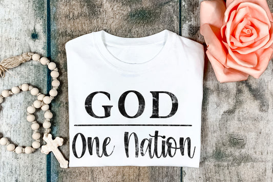 One Nation Under God Christian Tee-shirt