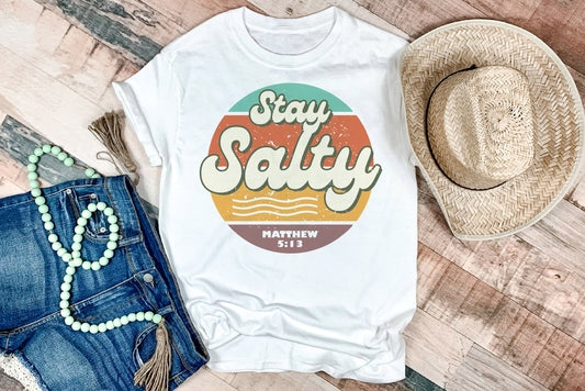 Stay Salty Christian Tee-shirt