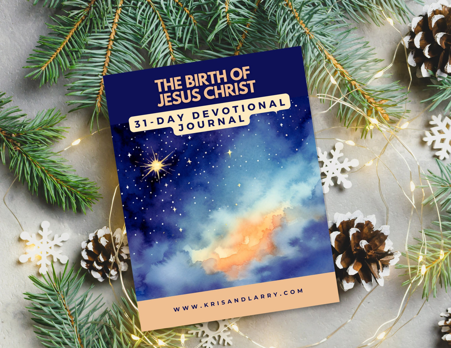 The Birth of Jesus Christ - 31-Day Devotional Journal - Downloadable