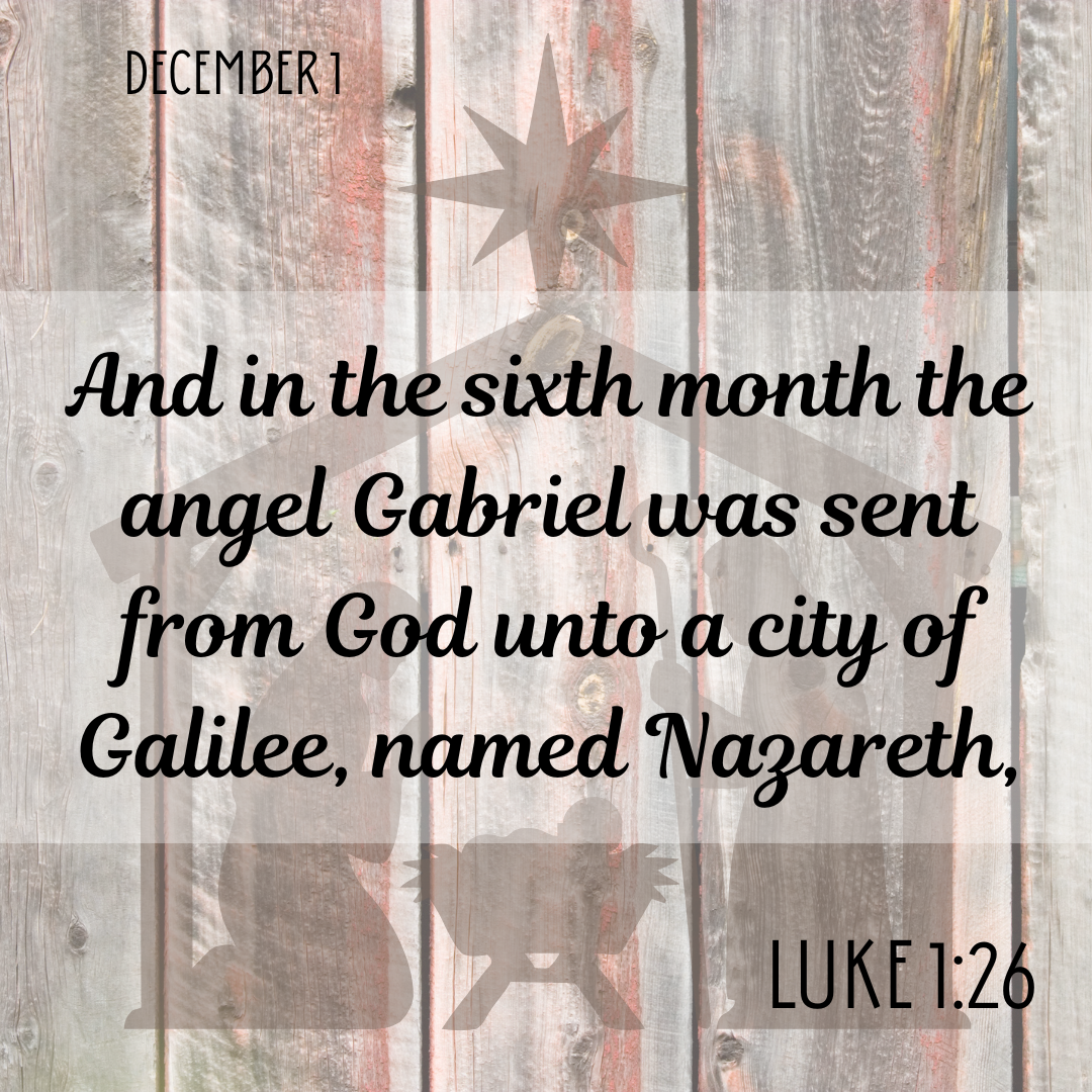 FREE Advent Scripture Countdown PDF — A Gift from Our Homestead to Yours
