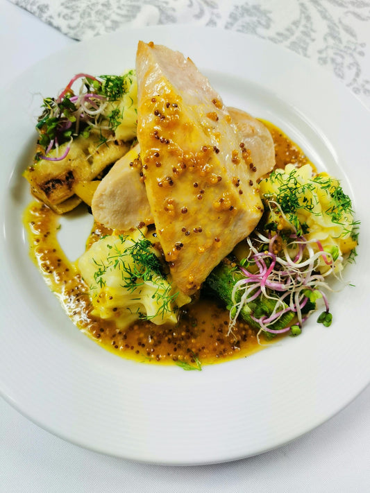 Honey Mustard Chicken in crockpot