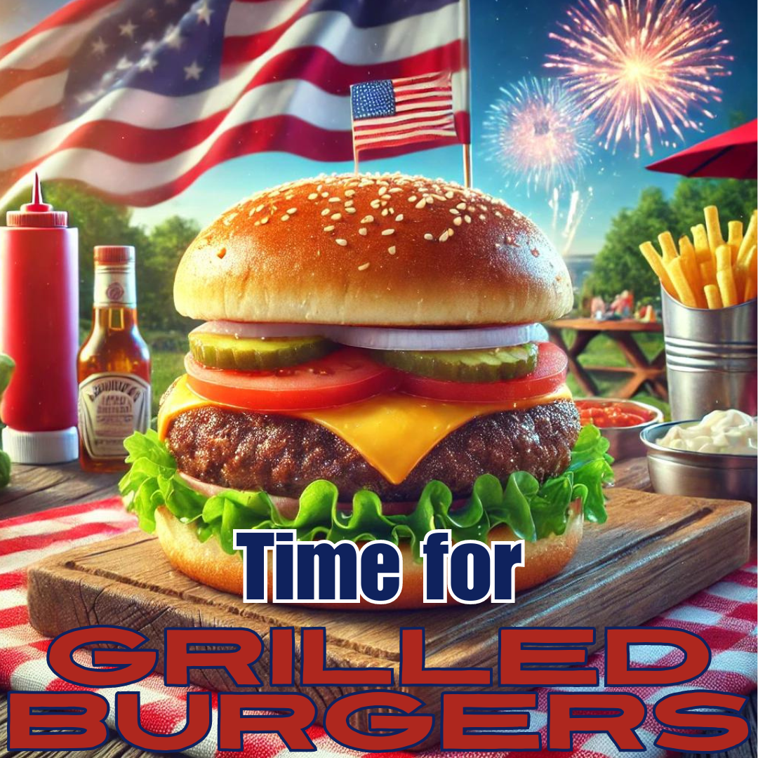 The History of Fireworks and Down-Home Grilled Burgers