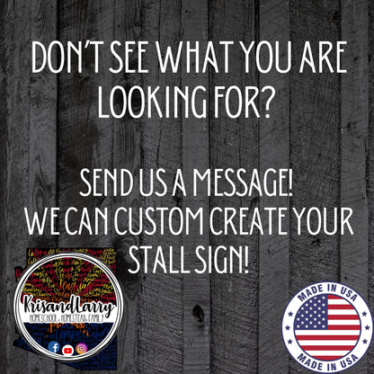Front Facing Steer Wood Stall Sign Blank | Angus, Hereford, Charolais, Simmental | Market Steer Cutout | 4H & FFA DIY Livestock Show Decor