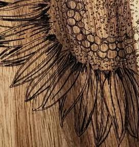 Sunflower Acacia Wood Cutting Board – Handcrafted Farmhouse Kitchen Decor, Wedding & Housewarming Gift
