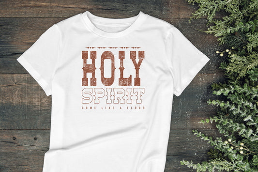 Western style - HOLY SPIRIT - Christian Tee-shirt